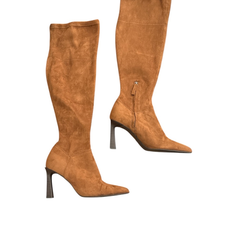Elegant Brown Knee-High Women's Boots